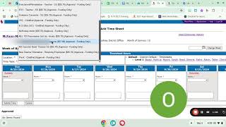 Timesheets App in DSC screenshot 3