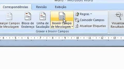 Tutorial Mala Direta em Microsoft Office Word e Excel 2007. como criar uma mala direta