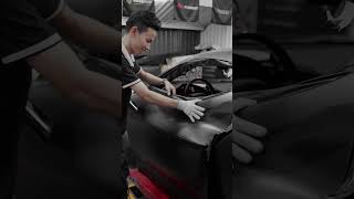 Ferrari 296 | Wrapping service Loading 80% ... #wrapstylevietnam #carwrapping #cardetailing