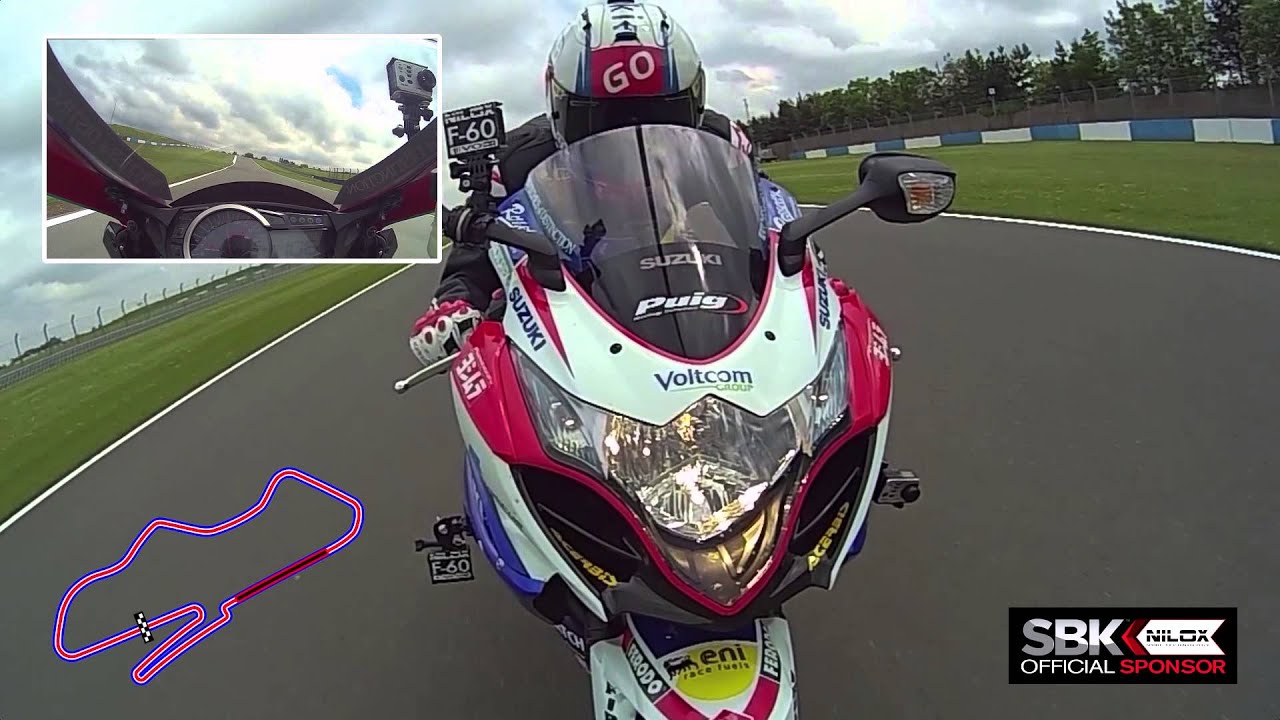 Nilox F-60 EVO WiFi World SBK's official ActionCam: Donington Park Lap