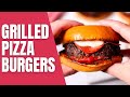 Grilled Pizza Burgers