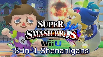 Super Smash Bros. for Wii U: 8-in-1 Shenanigans