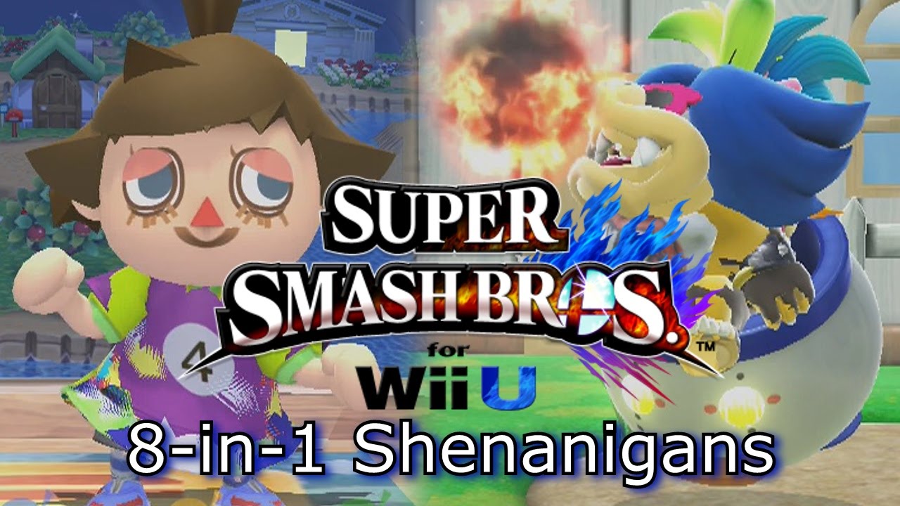 Super Smash Bros. for Wii U: 8-in-1 Shenanigans