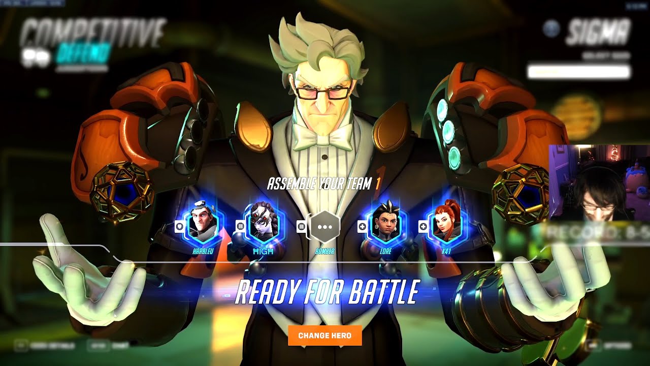 HARBLEU SIGMA AND HAMMOND GAMEPLAY! [ OVERWATCH 2 TOP 500 SEASON 6 ]