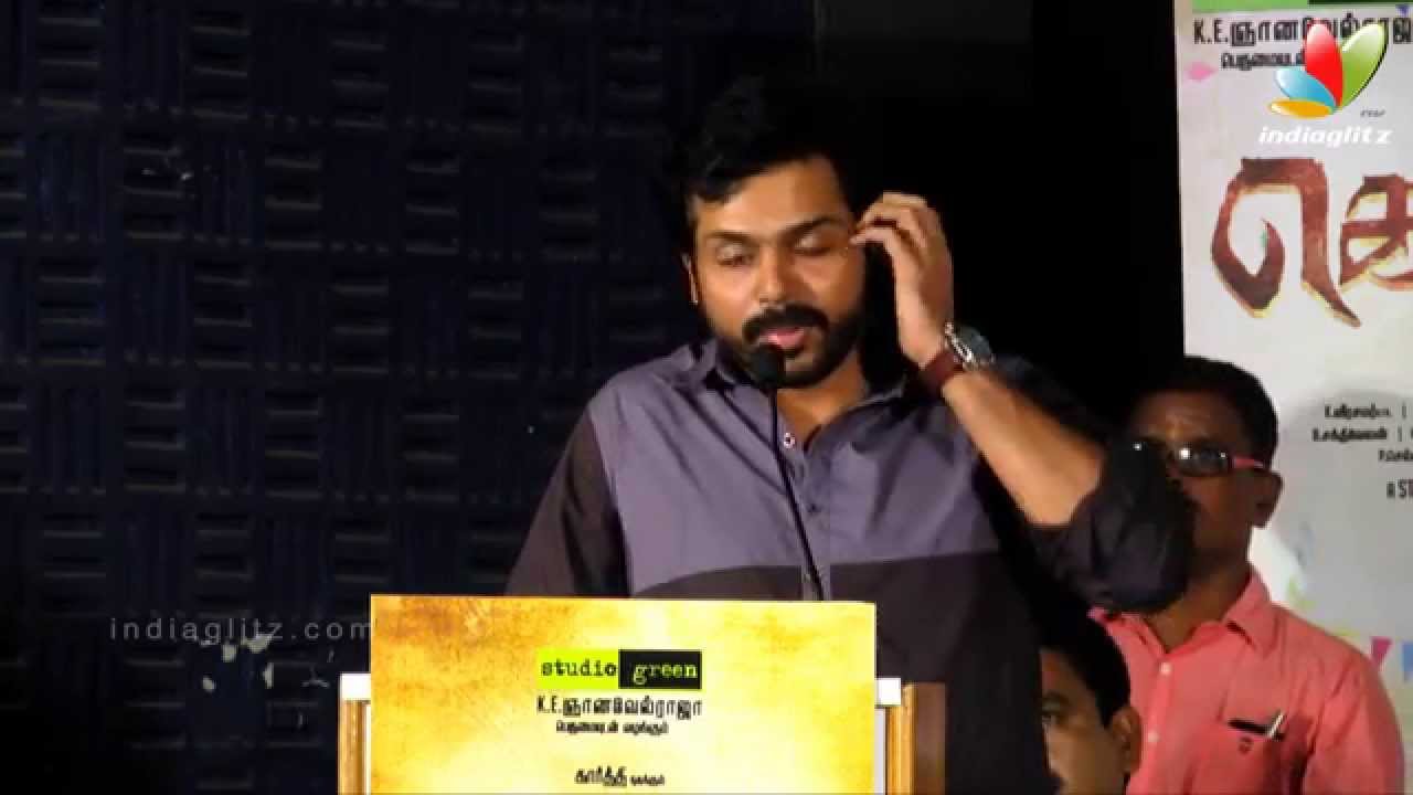 Komban is entirely different from Paruthi Veeran: Karthi | Press Meet