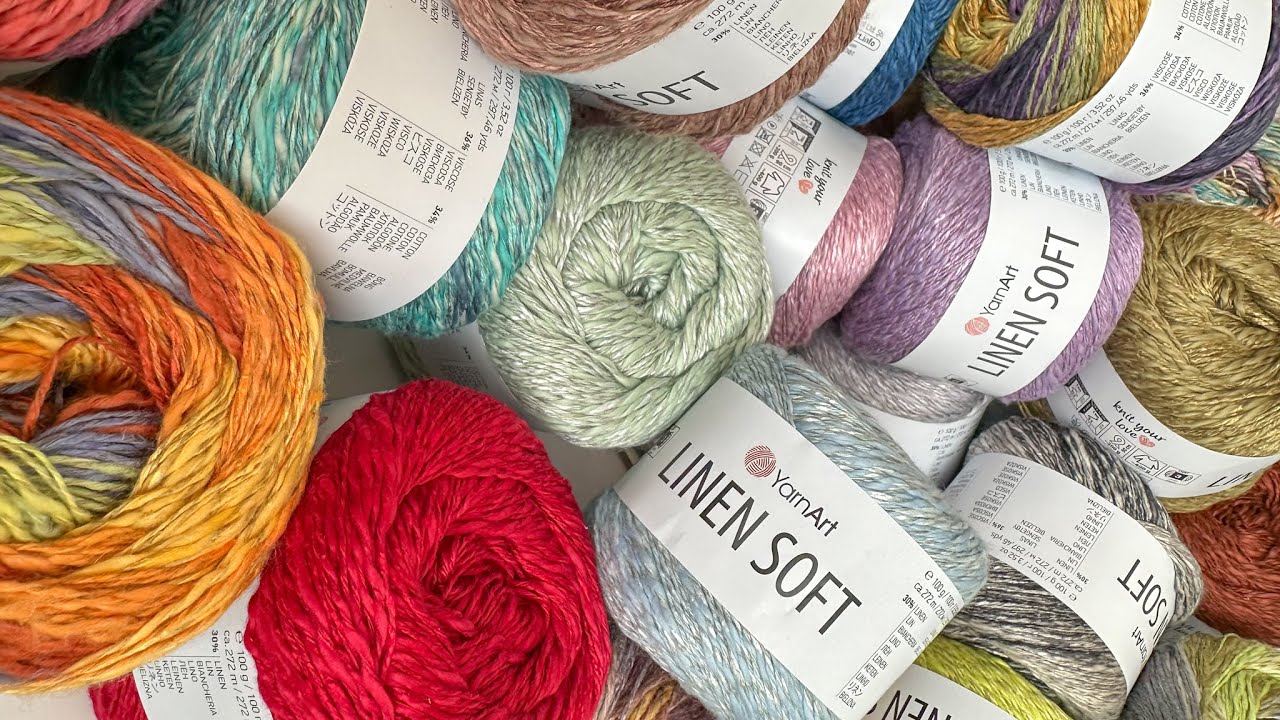 YarnArt LINEN SOFT (Ярнарт Линен Софт) № 7403 Пряжа хлопок вискоза