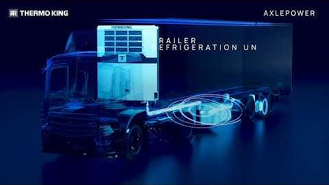Axle Power - smart energy recovery system for trailer refrigration explained
