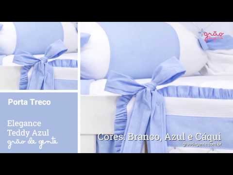 Porta Treco Elegance Teddy Azul | Ref: 59204