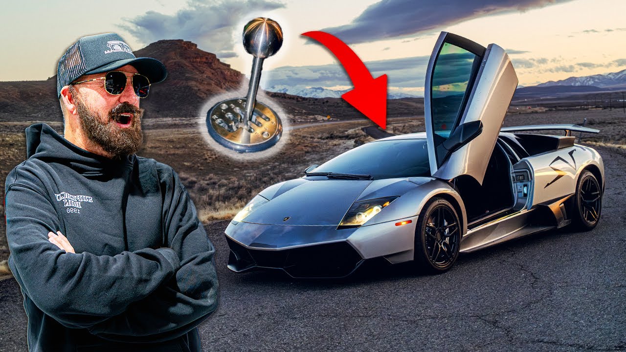 I Took My Perfect Lamborghini Murcielago SV And Made It Better - 6 SPEED MANUAL!