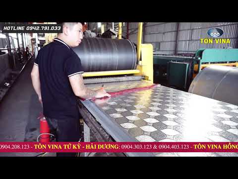 Video Sản Xuất Tôn Xốp Cách Nhiệt 3 Lớp Tại Hải Phòng - youtube