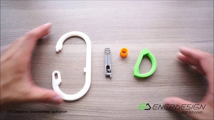 19 Carabiner disassembly operation by ddf3d.com