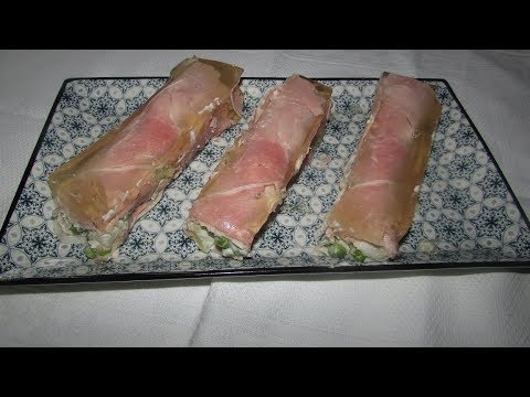 Video: Involtini Di Gelatina Di Prosciutto: Un Piatto D'autore Del Mitico Ristorante Praghese