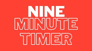 Famous 9 Minute Timer (Red) Wealth