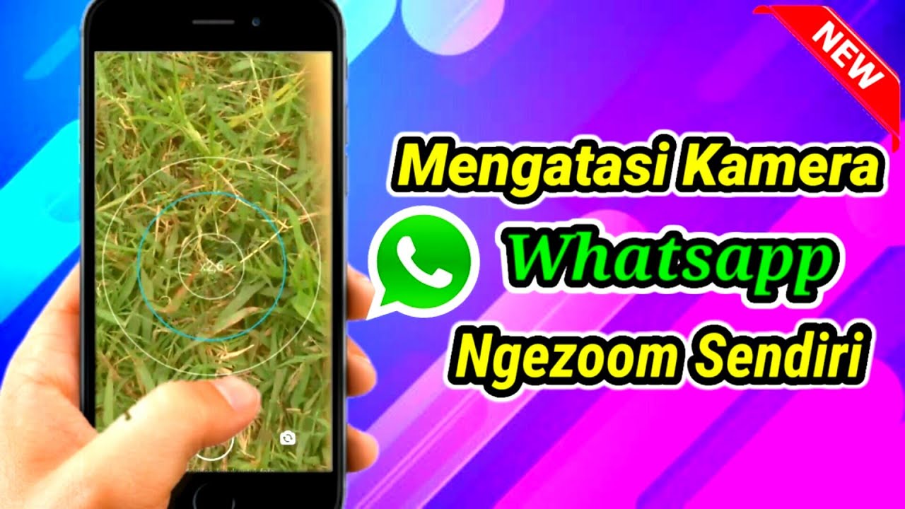 Cara Mengatasi kamera Whatsapp Zoom Sendiri - Hanya setting Ini