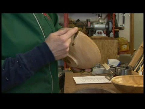 Woodturning: Interior Bowl Roughing : Woodturning: Check Drying Progress