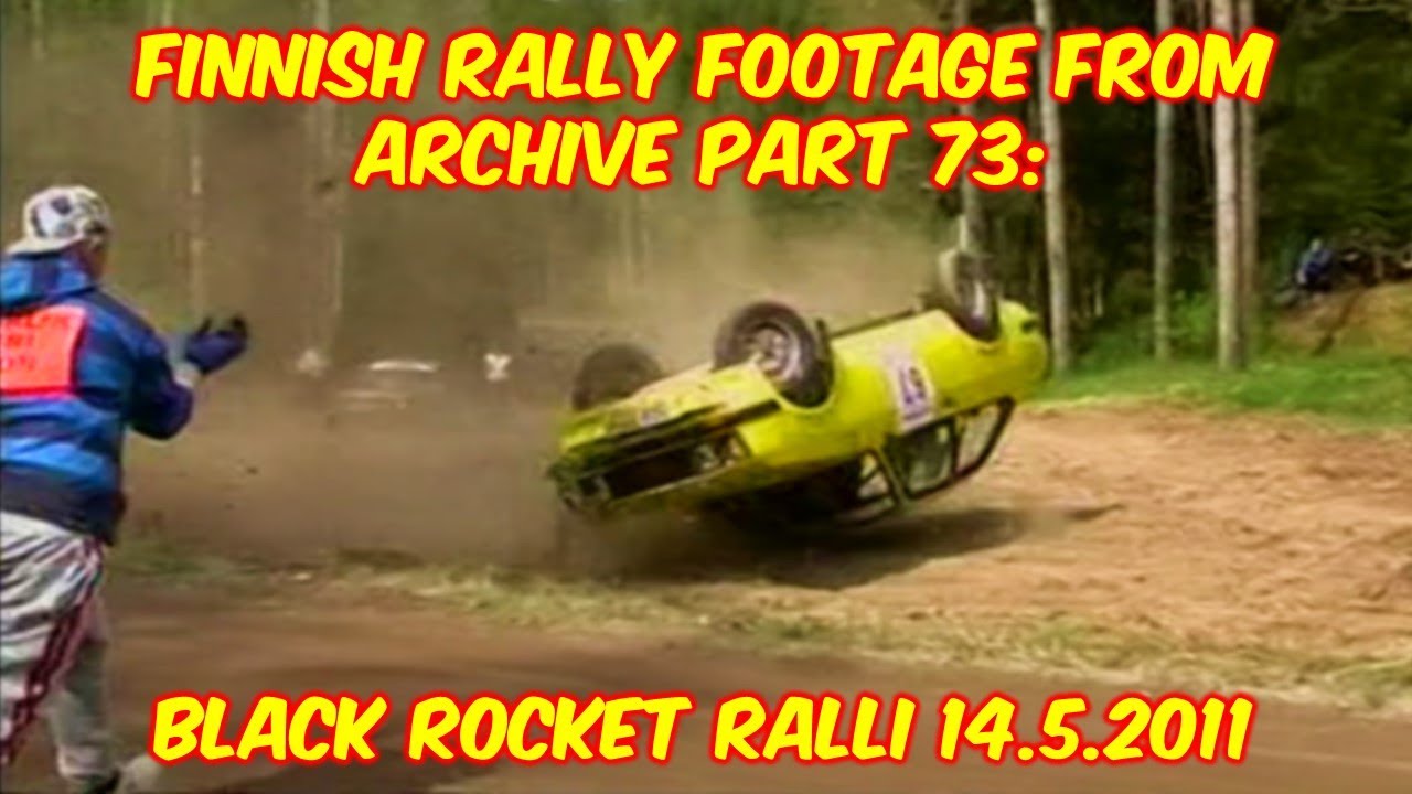 Finnish rally footage from archive part 73: Black Rocket Ralli 14.5.2011