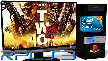 RPCS3 0.0.5 [PS3] - Army of Two: The 40th Day [Gameplay] New RSX. Async Shaders. Vulkan api #1