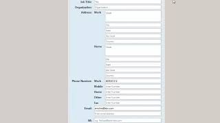 managing contacts Desktop App screenshot 1