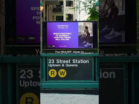 OUTFRONT &amp; Creators4MentalHealth are celebrating Mental Health Awareness Month throughout NYC subway