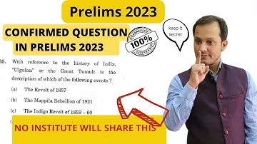 Most Important Topics for Prelims 2023#iaswithsantosh #iasprelims2023
