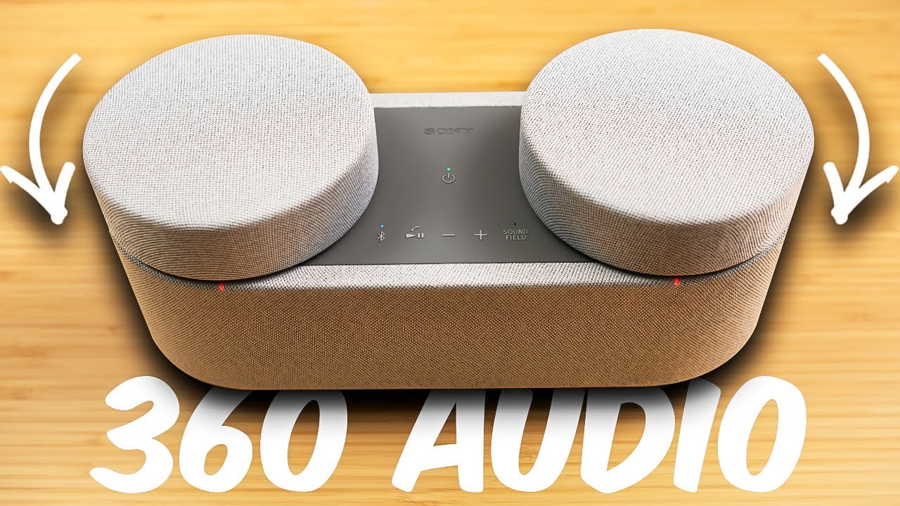 Speaker with - Audio: A Portable 360 HT-AX7 Sony YouTube