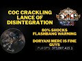 POE 3.26 COC Crackling Lance of Disintegration & Shock Nova VS the world