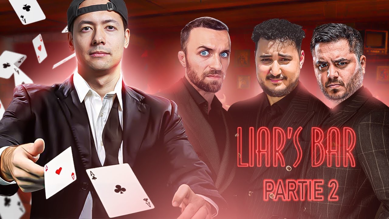 LA TENSION À CETTE TABLE EST PALPABLE ! ►LIAR'S BAR FT. SQUEEZIE, GOTAGA & DOIGBY PARTIE 2