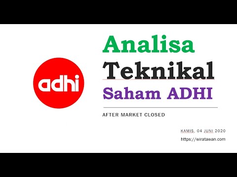 Analisa Saham ADHI - Break Resistance Dengan Surge Volume