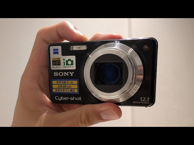 Sony Cybershot W270 Walkthrough - YouTube