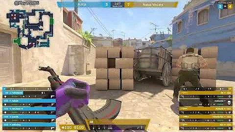 b1t Demo ( 17-9 ) Natus Vincere vs FURIA ( MIRAGE ) POV | StarLadder Budapest Major 2025