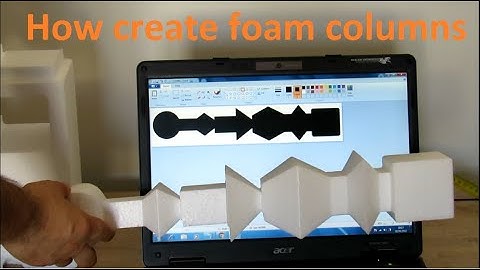 Costycnc foam styrofoam cutter cnc how to create mini column horizontally from styrofoam  timestamp