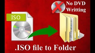 How to extract  iso image file to folder without writting to DVD screenshot 4