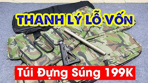 Thanh Lý Túi Đựng Súng PCP | Túi Chống Sốc Ngụy Trang - Tránh Va Đập| BALO Đựng Súng PCP Condor - Fx