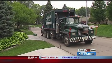 Trash pickup changes start today