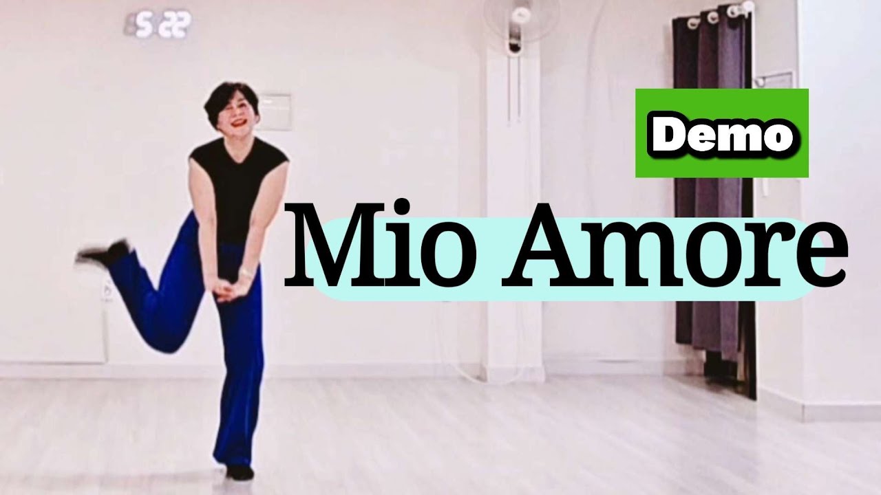 ✨Mio Amore linedance#Phrased Intermediate#최윤선라인댄스 #강릉라인댄스