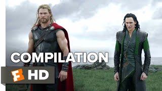 Thor: Ragnarok ALL Trailers + Extras (2017) | Movieclips Trailers