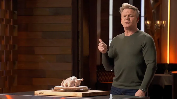 Gordon Ramsay Carves a Chicken Blindfolded | Maste...