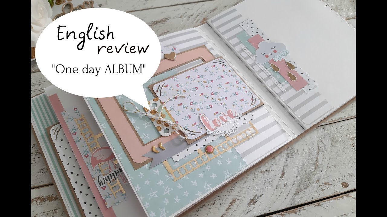Easy fast BABY ALBUM TUTORIAL by one day!