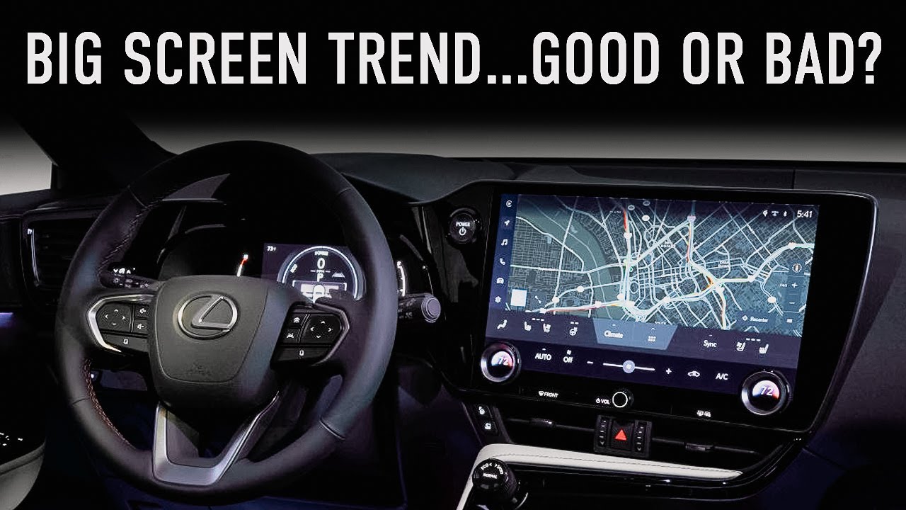 Biggest trend in new car technology? Super-sized screens