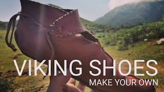 Making VIKING Shoes - Viking Crafts (Ep. 6)