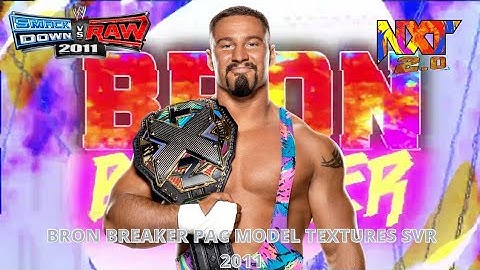 BRON BREAKER PAC MODEL TEXTURES SVR 2011 ISO ORIGINAL - Alan Lanto