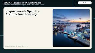 TOGAF Practitioner Masterclass - Fast Track!