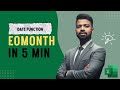 Excel EOMONTH Function Magic! 🗓️ | Calculate Last Day of Month Automatically
