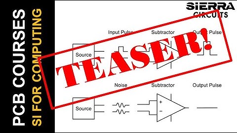 Signal Integrity for Embedded Computing Applications | Webinar Teaser | Sierra Circuits