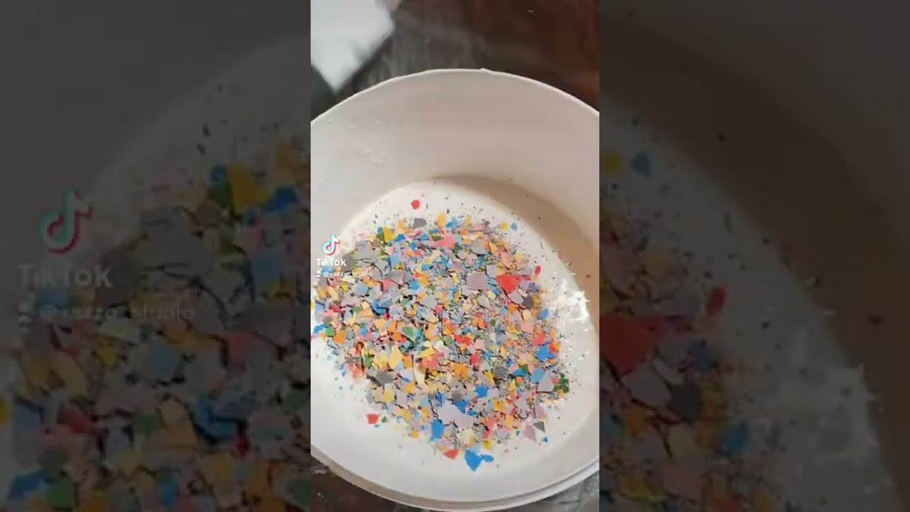 Mixing terrazzo for a large project 