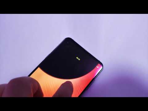 The Galaxy A8s hole animation is great! The Galaxy S10 will do the same.
