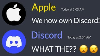 If Apple Owned Discord...