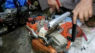 how to echo cs 1201 start kawar chench#echo #stihl #husqvarna #chainsaws #dolmar