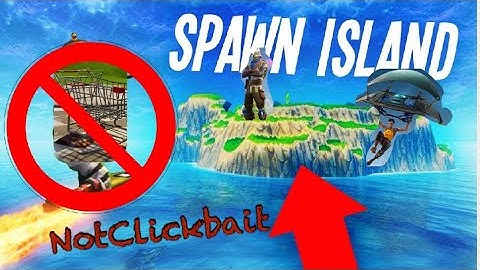 Reaching Spawn Island Without A Shopping Cart(Not Clickbait)