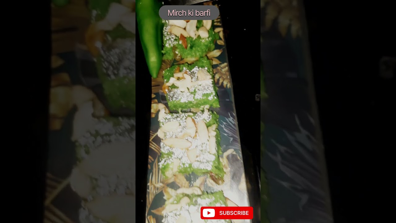 Mirchi ki barfi #food #trendingshorts #mirchi #sweetrecipe